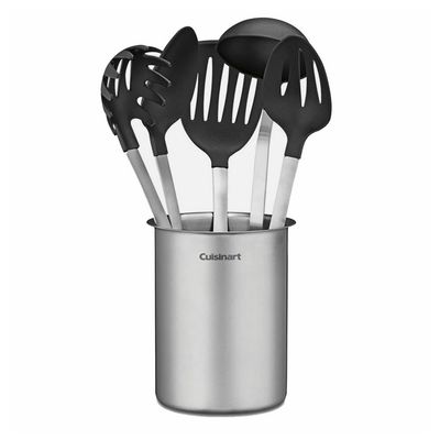 CUISINART – Barrel Crock Set, Set of 6 – Black & Stainless CUISINART – Barrel Crock Set, Set of 6 – Black & Stainless