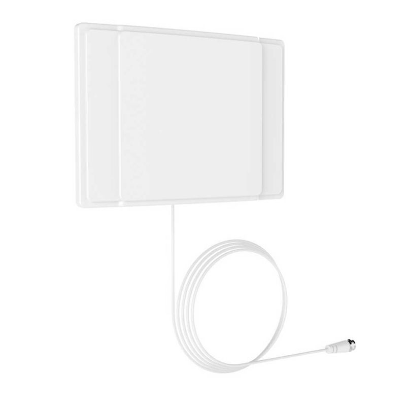 BARKAN – Indoor HDTV Flat Antenna 40 Miles – White
