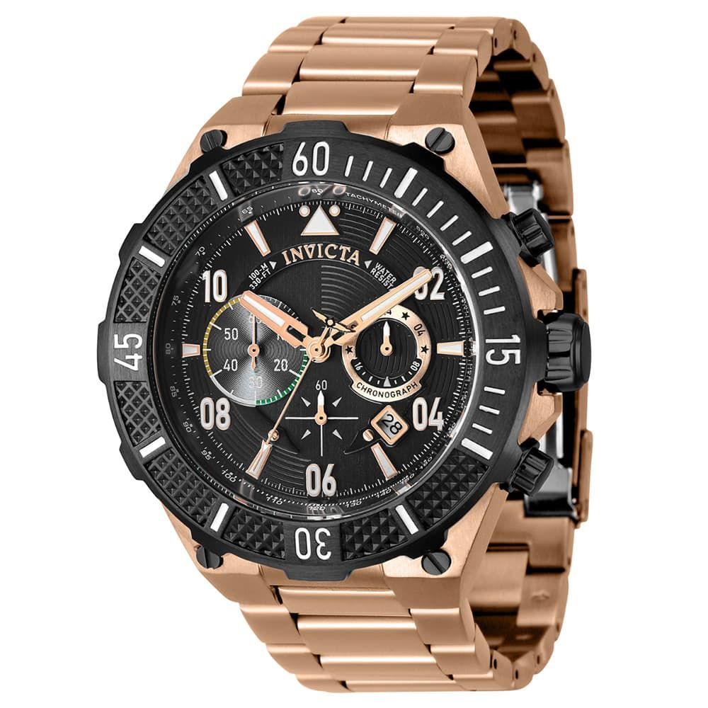 Watch Invicta Aviator Men's Watch - 50mm, Rose Gold 40509