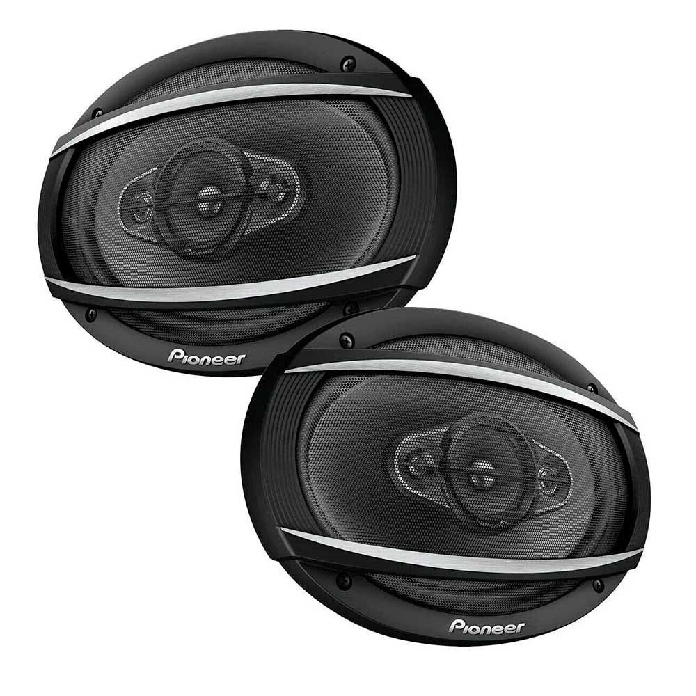 PIONEER – 6x9" 3-Way Car Speakers, 650W Max – TS-A6977S – Black