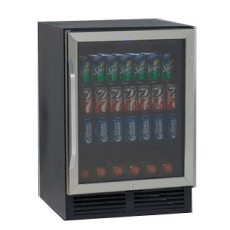 Avanti 5 Cu. Ft. Stainless Beverage Cooler BCA516SS