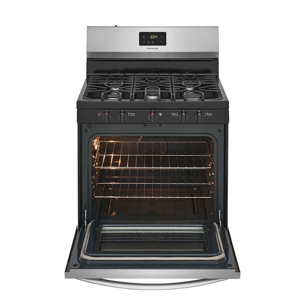 Frigidaire 30 in. 5.0 cu. ft. Gas Range in Stainless Steel FCRG3052AS