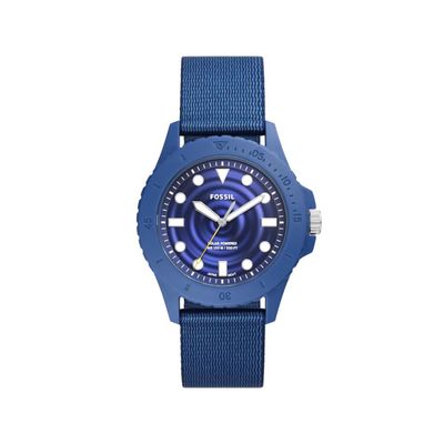FOSSIL – FB-01 Solar-Powered Eco Plastic Three-Hand Watch FS5893 – Blue