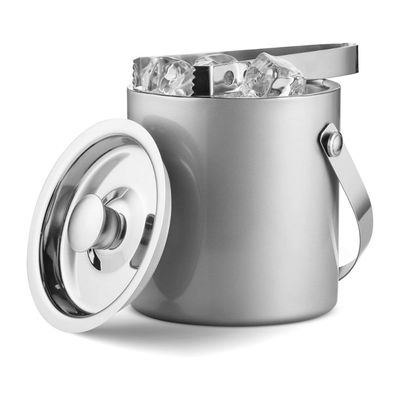 Mitbak Doubled Walled Ice Bucket with Matching Ice Tongs B07XSHRJ7Q
