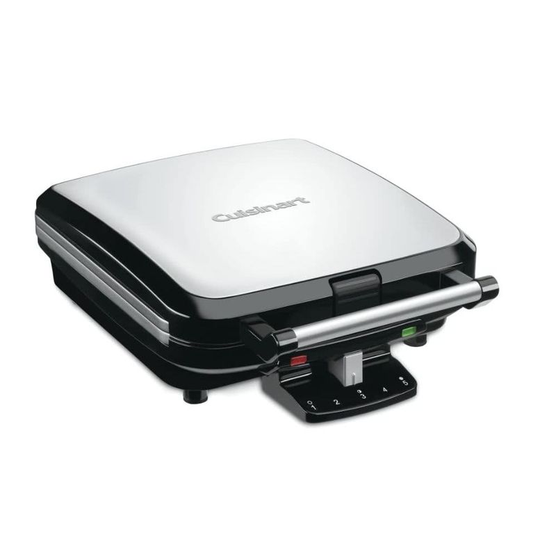 CUISINART – 4 Slice Belgian Waffle Maker 1200W – Stainless Steel