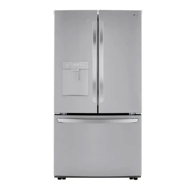LG 29 cu. ft. 3-Door French Door Refrigerator in PrintProof Stainless Steel LRFWS2906S LG 29 cu. ft. 3-Door French Door Refrigerator in PrintProof Stainless Steel LRFWS2906S