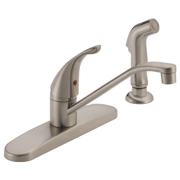 Kitchen Faucet Peerless P88501lf-SS-W Stainless Steel Refurbished
