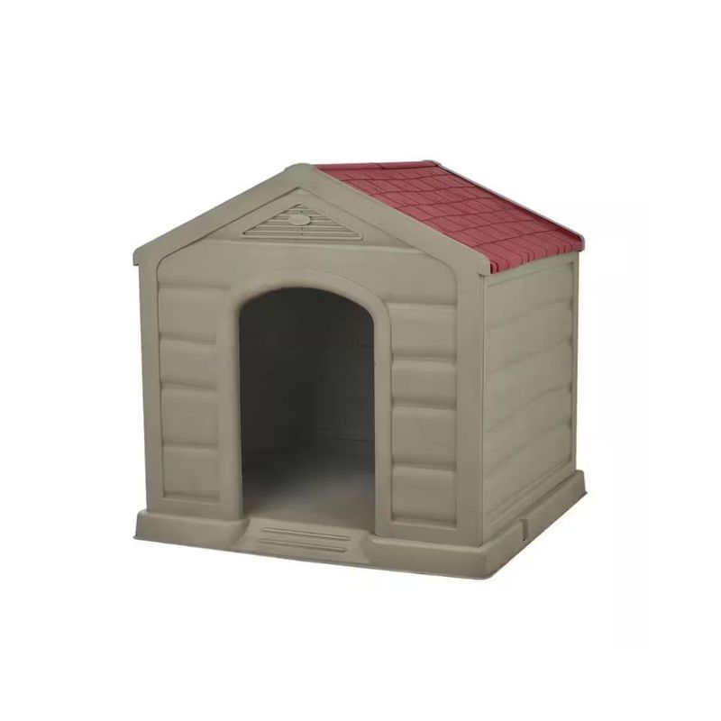MQ Rimax Large Breed Dog House in Taupe13076