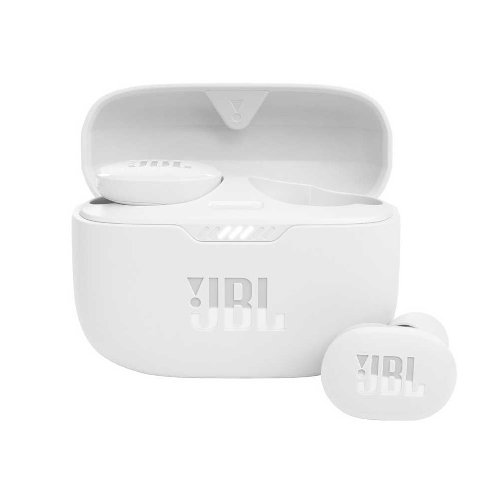 JBL - Tune 130NC True Wireless Noise Cancelling In-Ear Earbuds - White JBLT130NCTWSWAM