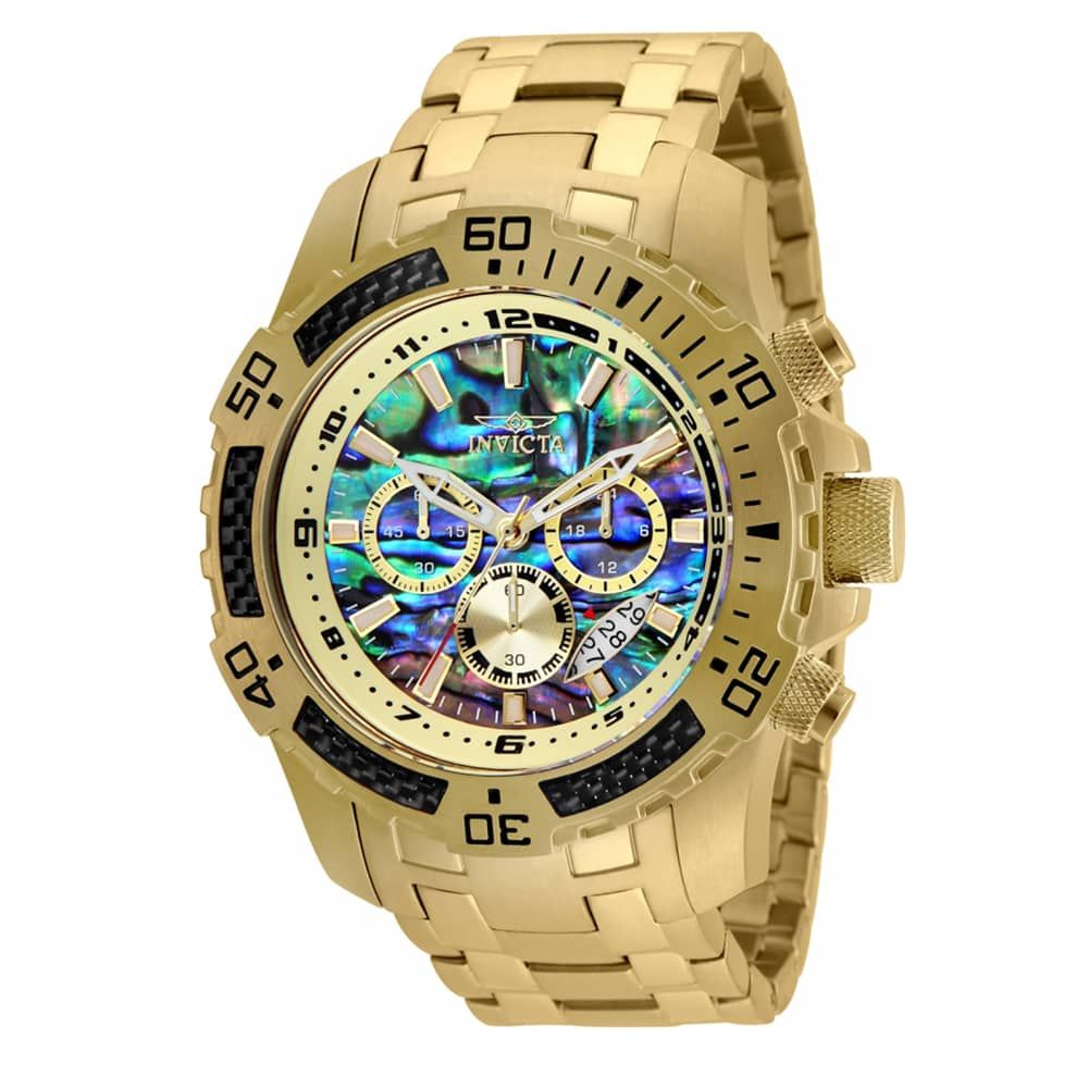 Invicta Men's Pro Diver Scuba Quartz Chronograph Carbon 25094