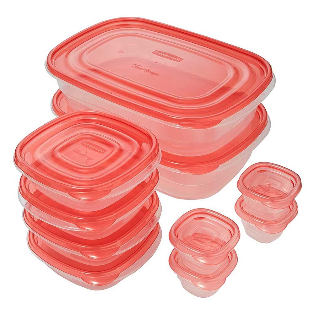 Rubbermaid TakeAlongs Food Storage Containers, 20 Count 2092732