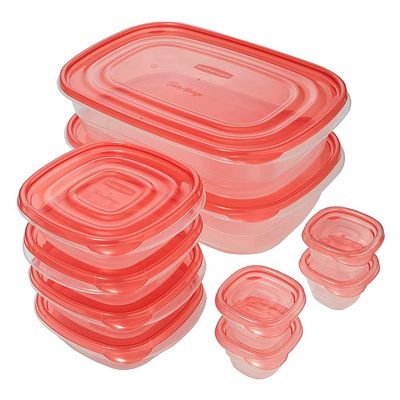 Rubbermaid TakeAlongs Food Storage Containers, 20 Count 2092732