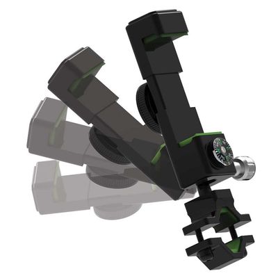 Chargeworx - Bike Mount with Compass for Most Cell Phones - Black CHA-CX9722BK Chargeworx - Bike Mount with Compass for Most Cell Phones - Black CHA-CX9722BK