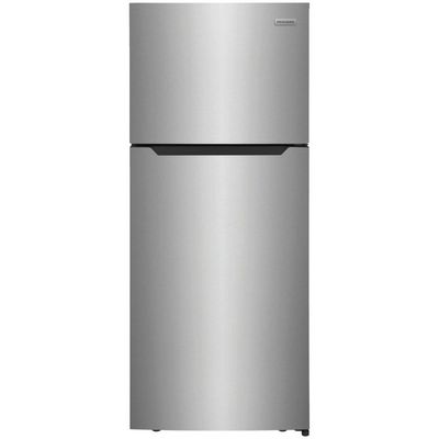 FRIGIDAIRE- 17.6 Cu. Ft. Top Freezer Refrigerator - Stainless Steel