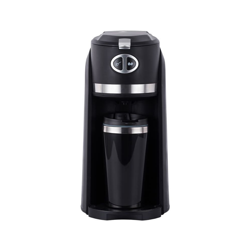 PREMIUM LEVELLA – 0.4 Cu. Ft. 3 Cup Grind & Brew Coffee Maker – Black