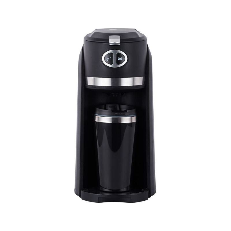 PREMIUM LEVELLA – 0.4 Cu. Ft. 3 Cup Grind & Brew Coffee Maker – Black
