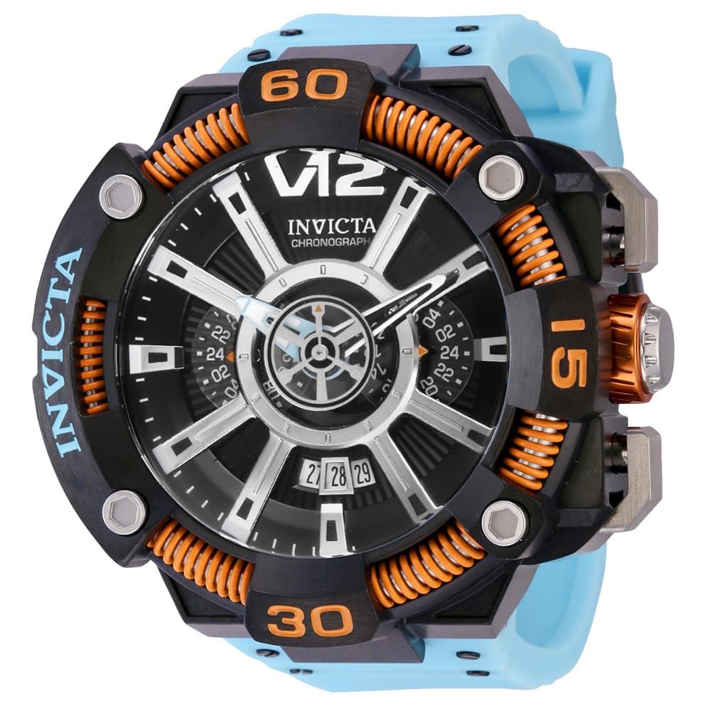 Invicta S1 Rally Men's Watch - 58mm, Black, Blue 37660