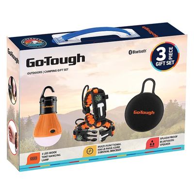 GO TOUGH 3PC CAMPING KIT GOT-GT7015
