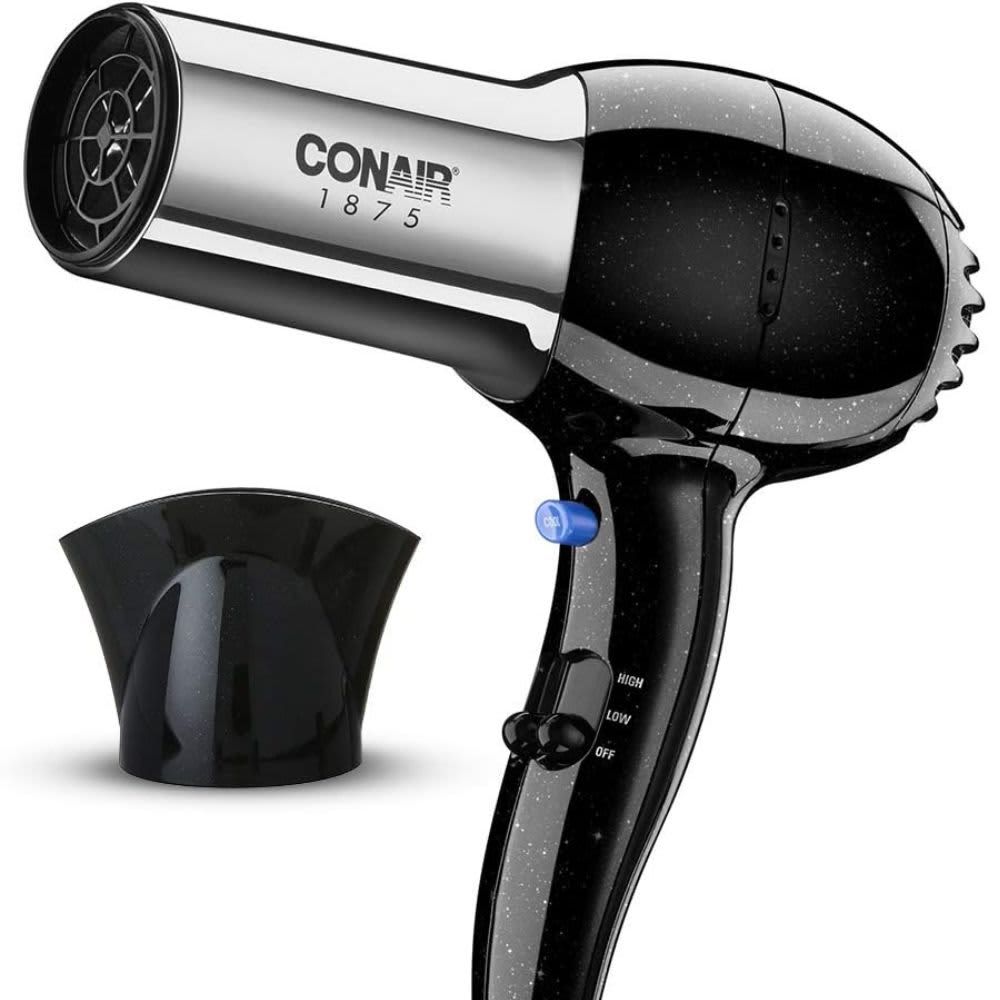 Conair Hair Dryer, 1875W Full Size Hair Dryer with Ionic Conditioning, Blow Dryer 256NR