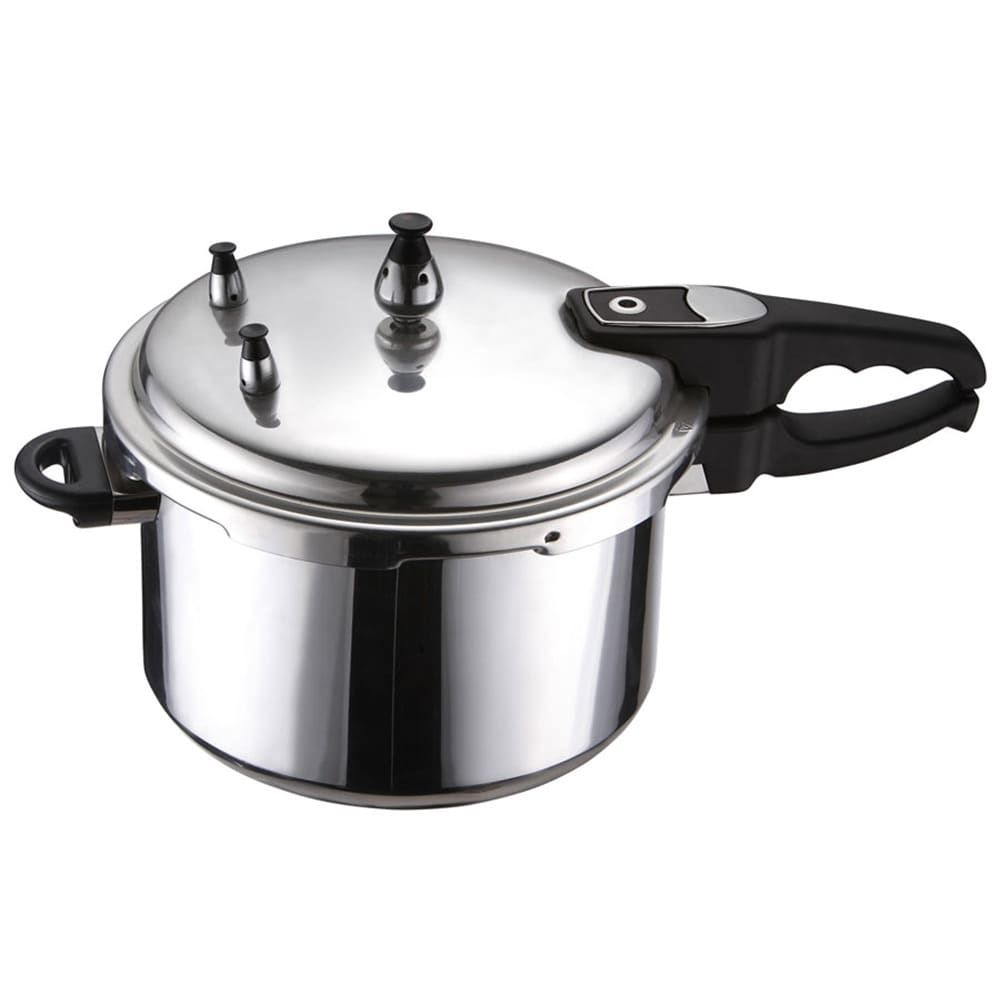 BRENTWOOD – 5.5L Aluminum Pressure Cooker – Silver