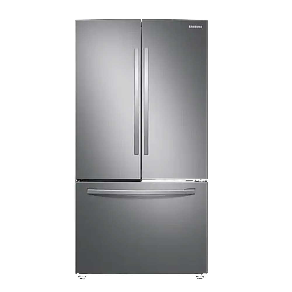 Samsung 28 cu. ft. Large Capacity 3-Door French Door Refrigerator with Internal Water Dispenser  RF28T5101SR