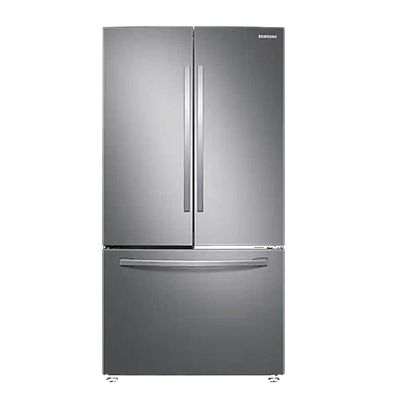 Samsung 28 cu. ft. Large Capacity 3-Door French Door Refrigerator with Internal Water Dispenser RF28T5101SR Samsung 28 cu. ft. Large Capacity 3-Door French Door Refrigerator with Internal Water Dispenser RF28T5101SR