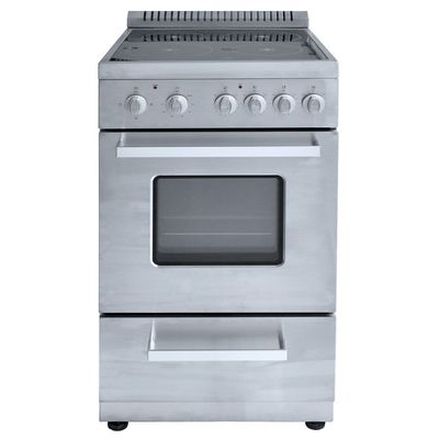 PREMIUM – Electric Stove 20″ 4 Burners 220 V – Stainless Steel PREMIUM – Electric Stove 20″ 4 Burners 220 V – Stainless Steel
