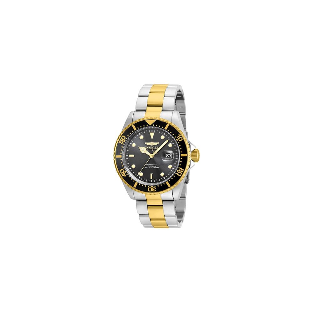 Invicta Pro Diver Men's Watch - 43mm, Steel, Gold 22057