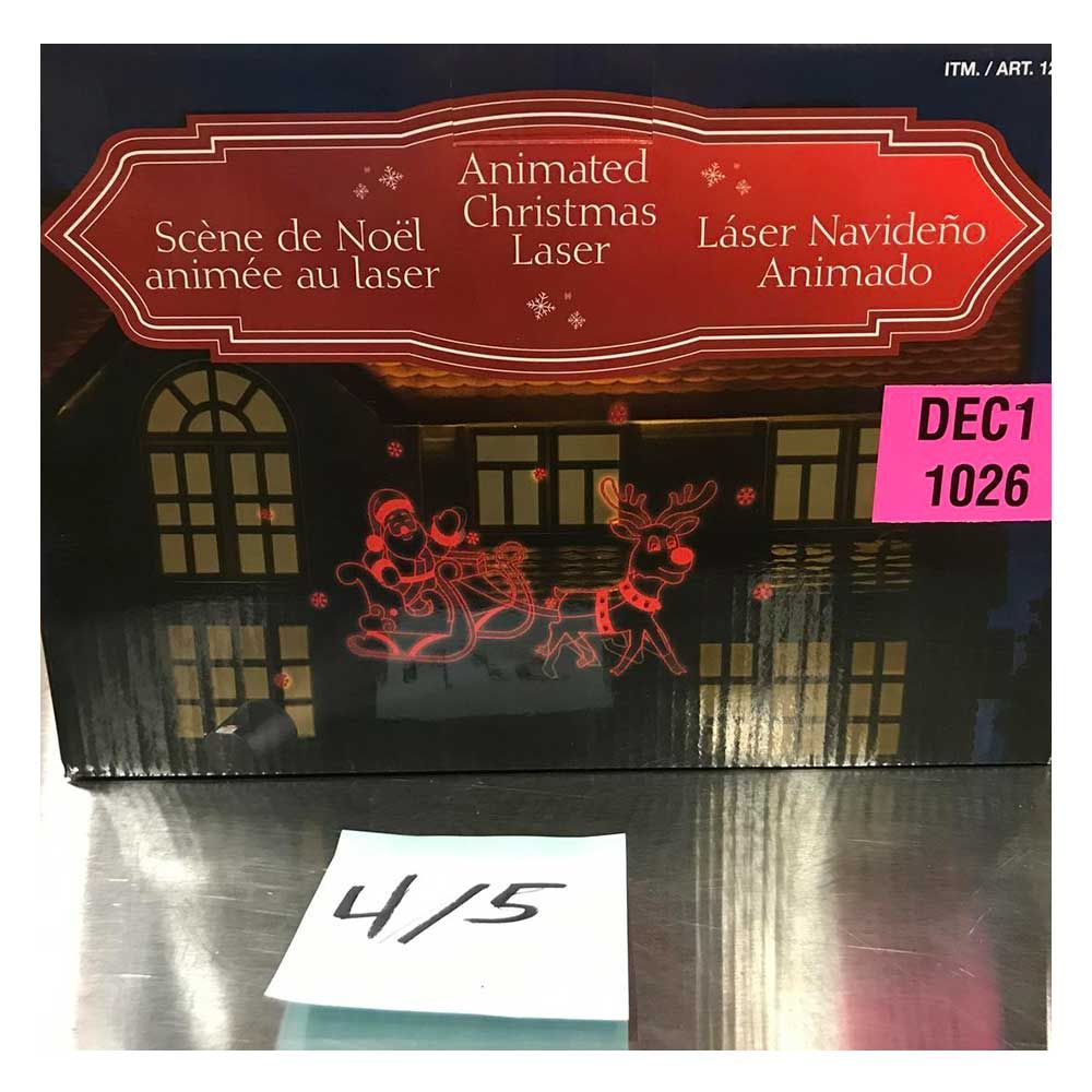 Animated Christmas laser Christmas 1284135 Open Box