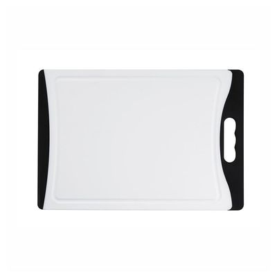 CUISINART – 14" Poly Cutting Board with Black Trim – White