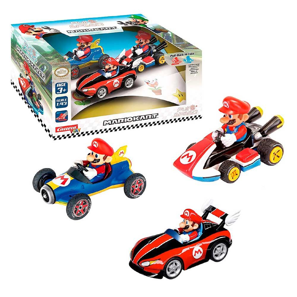 Carrera Mario Kart "Mario" 3 pack (Wii, MK8, Mach 8) 15813016