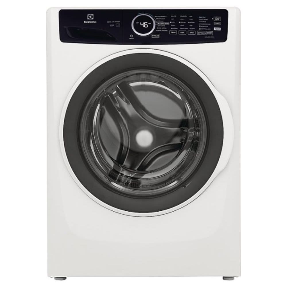 Electrolux - 4.5 Cu.Ft. Stackable Front Load Washer with Steam and LuxCare Wash System - White ELFW7437AW