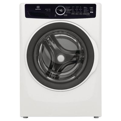 Electrolux - 4.5 Cu.Ft. Stackable Front Load Washer with Steam and LuxCare Wash System - White ELFW7437AW