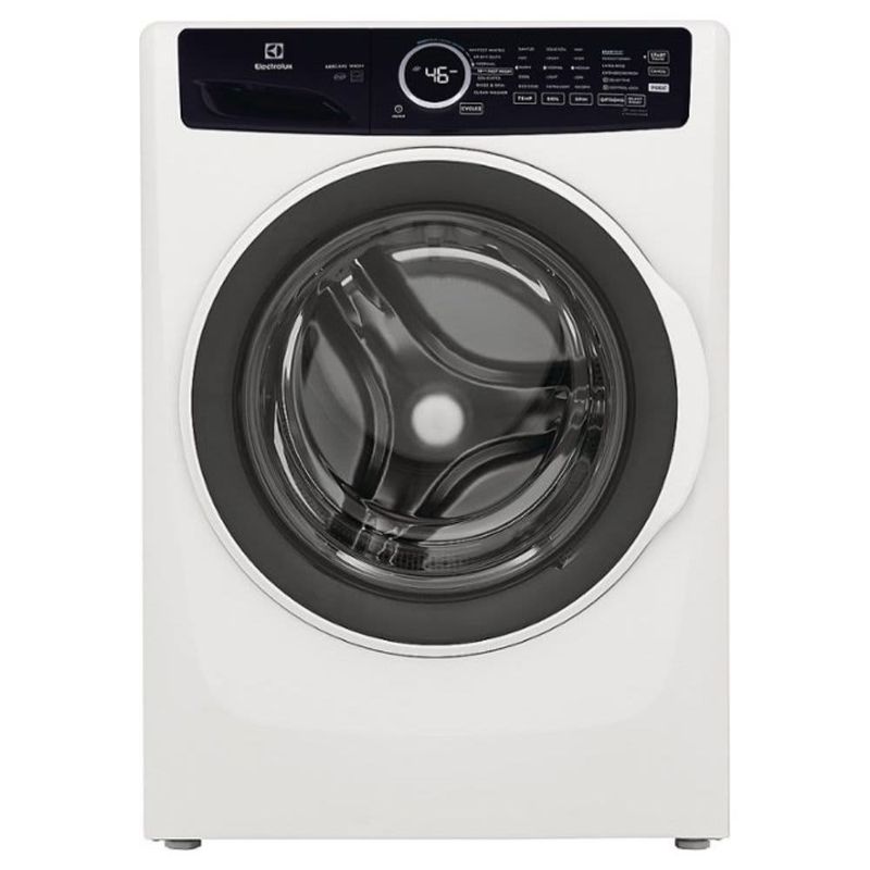 Electrolux - 4.5 Cu.Ft. Stackable Front Load Washer with Steam and LuxCare Wash System - White ELFW7437AW