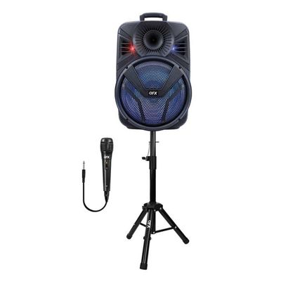 QFX 15 QFX 15" BT Party Speaker with Stand and Mic PBX-615SM