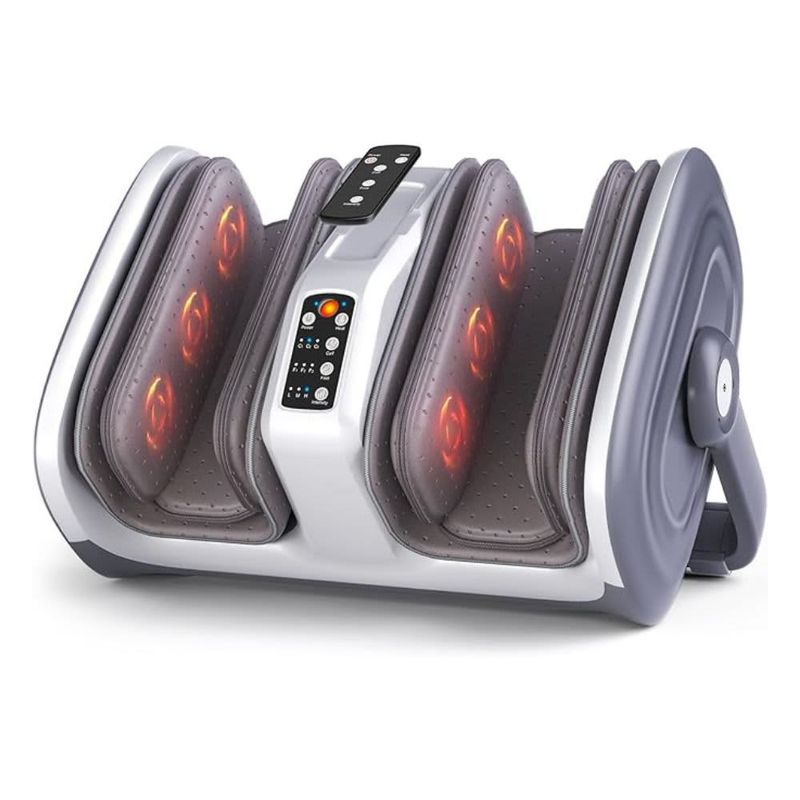 Foot Massager Machine with Heat, Shiatsu Massage System- Deep Scraping/ Rolling/Kneading for Plantar Fasciitis, Blood Circulation B09WDB1JW1 Foot Massager Machine with Heat, Shiatsu Massage System- Deep Scraping/ Rolling/Kneading for Plantar Fasciitis, Blood Circulation B09WDB1JW1