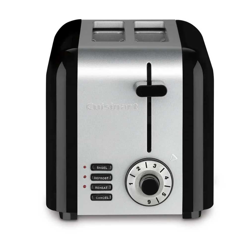 CUISINART – 2 Slice Compact Toaster 900W - Silver