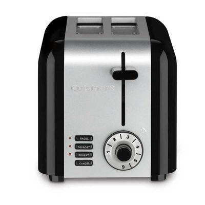 CUISINART – 2 Slice Compact Toaster 900W - Silver