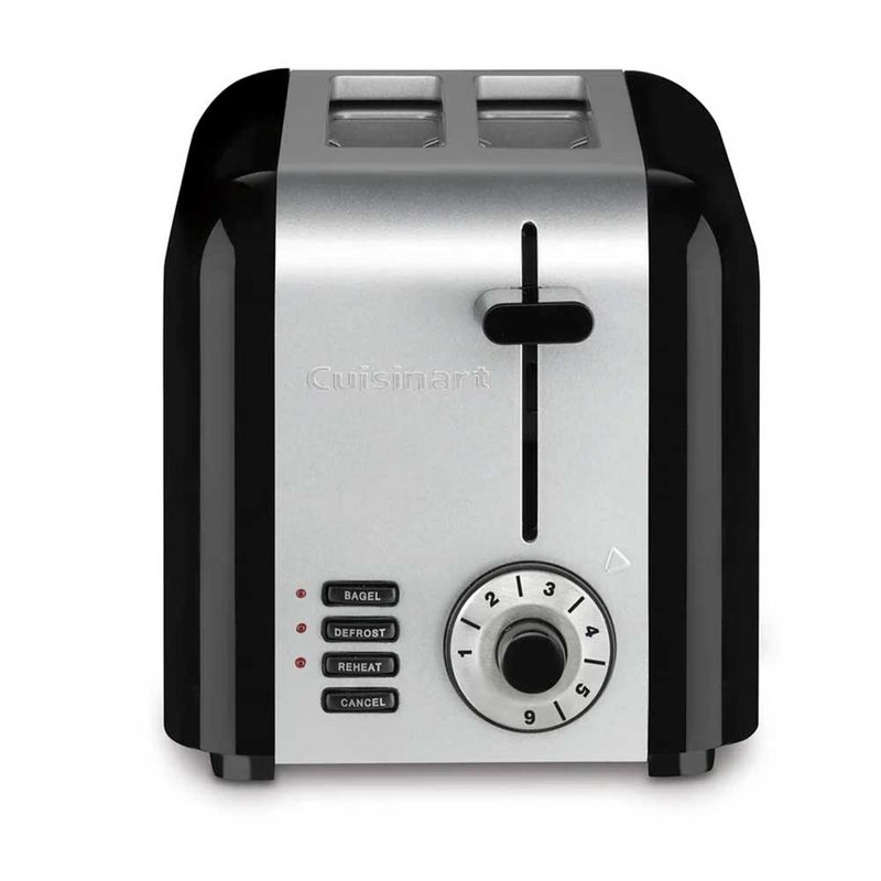 CUISINART – 2 Slice Compact Toaster 900W - Silver