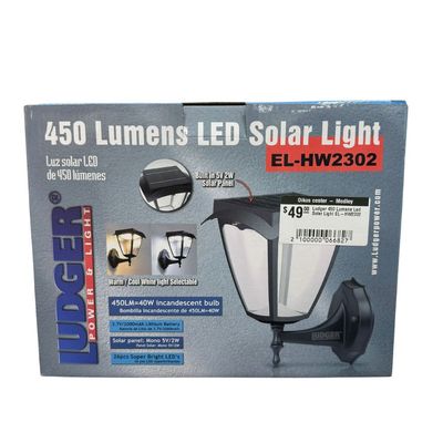 Ludger 450 Lumens Led Solar Light EL-HW2302