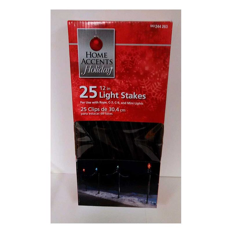 Light stakes Home accents holiday 80282 New