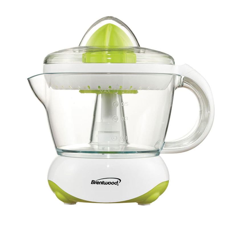BRENTWOOD – 0.7 L Corded Electric Citrus Juicer – White