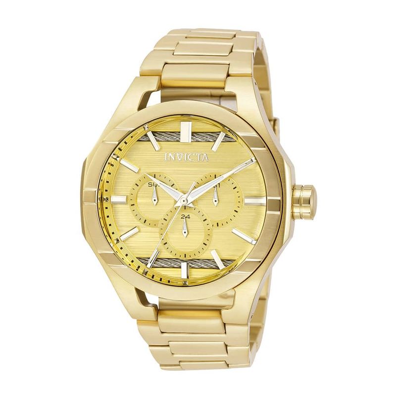 Invicta Bolt Men's Watch - 48mm, Gold 31829