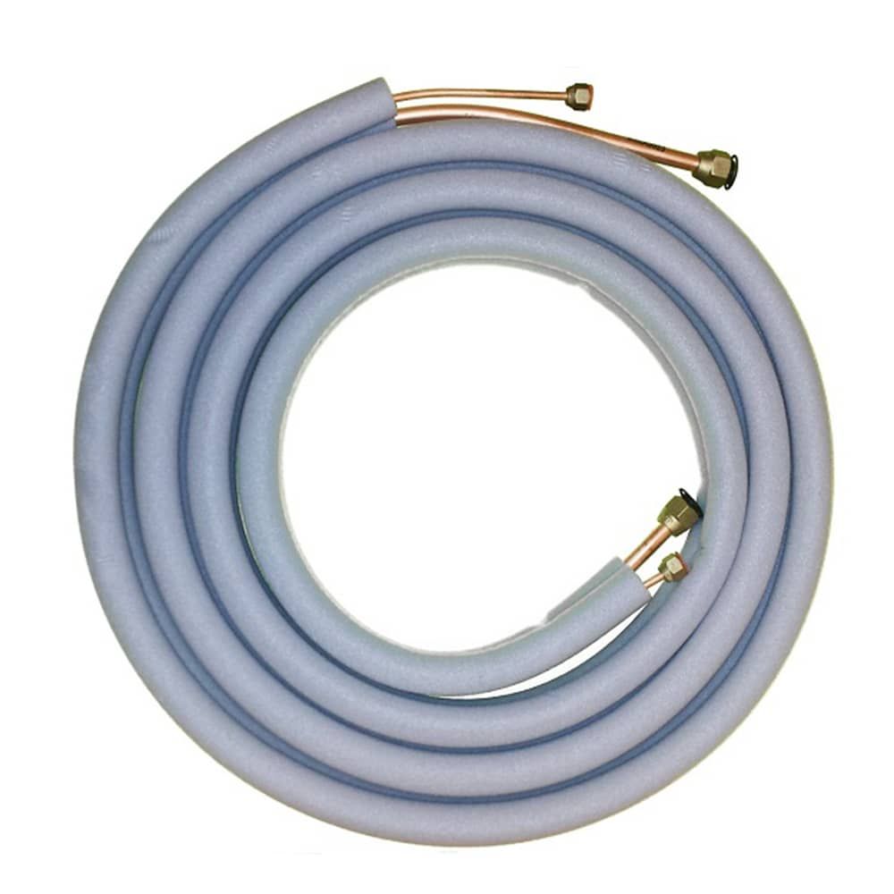 EVERWELL TWIN TUBE LINE SET - 25 FT - 1/4" X 3/8", INSULATION TYPE B - 3/8" LS2538-14X38
