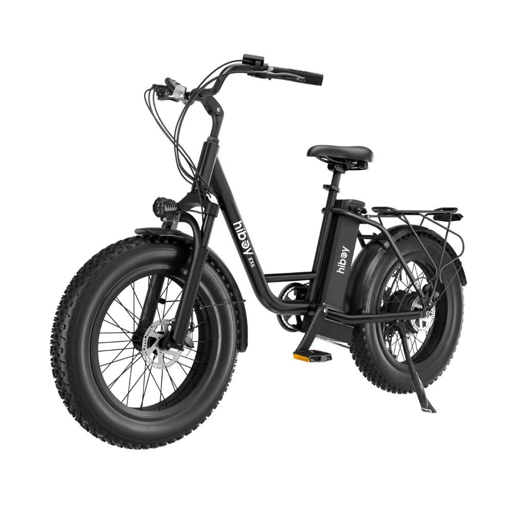 Hiboy EX6 Step-thru Fat Tire Electric Bike Black EX6 - Black