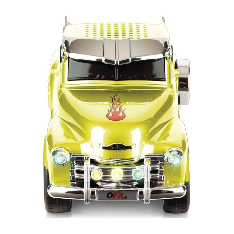 QFX – Bluetooth TWS Speaker with LED Party Lights – Yellow