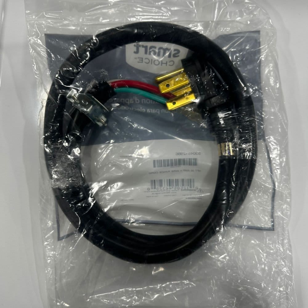 Frigidaire  - SMART CHOICE - 4 WIRE RANGE CORD - 4 FOOT - 50 AMP 912000982