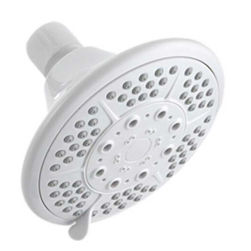 PEERLESS – 5-Spray Massage Shower Head – White – Refurbished