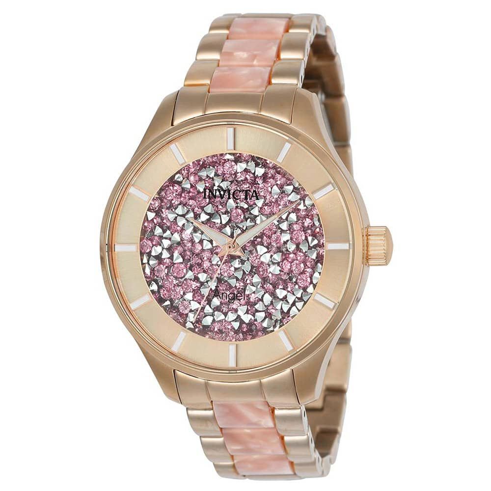 Invicta Angel Women's Watch - 40mm, Rose Gold, Pink 24663