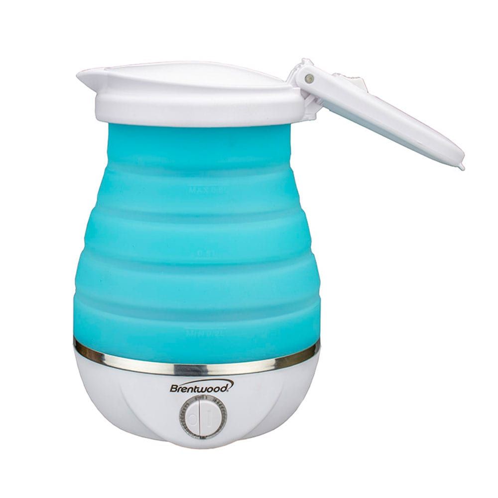 BRENTWOOD – 0.8 L Dual‑Voltage Collapsible Travel Kettle